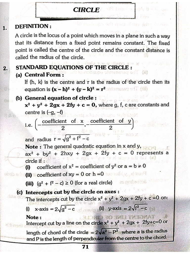 Circles | PDF