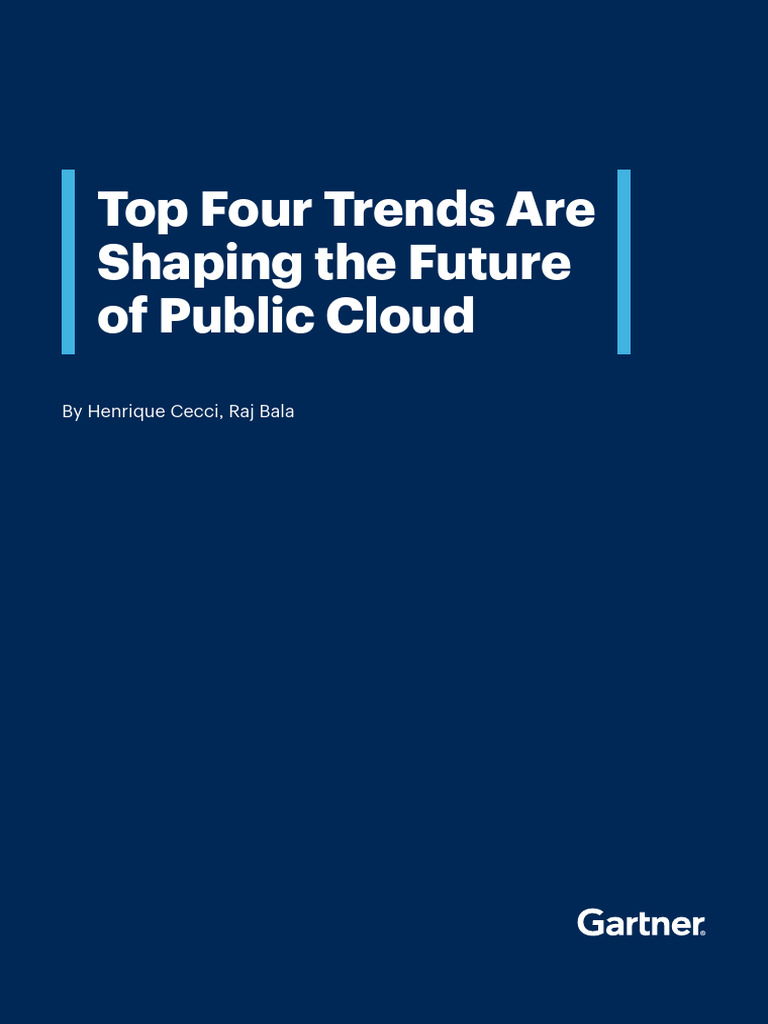 Future Trends in Public Cloud Computing | PDF | Cloud Computing | Economies