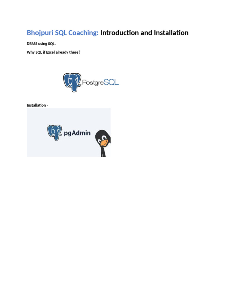 SQL For Analytics 1 | PDF