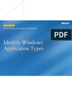 Identify Windows Application Types