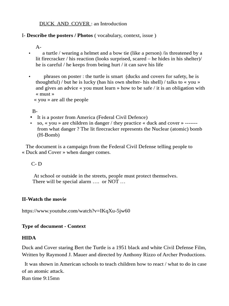 Duck and Cover 2 | PDF | Nuclear Warfare | International Security