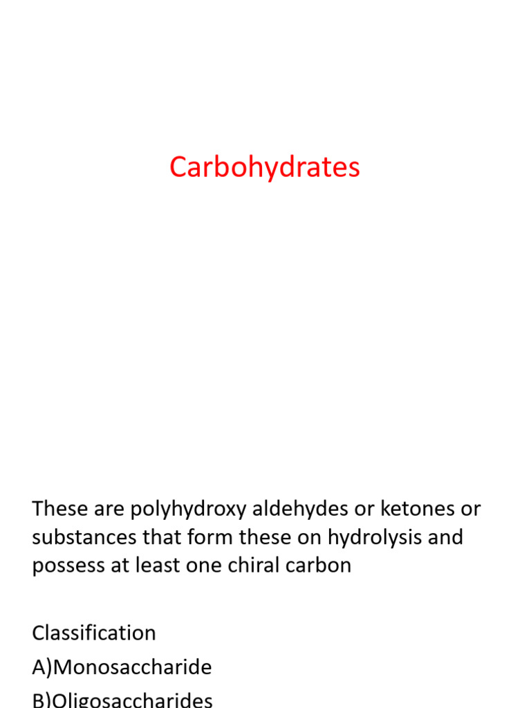 Carbohydrate Am | PDF | Carbohydrates | Glucose