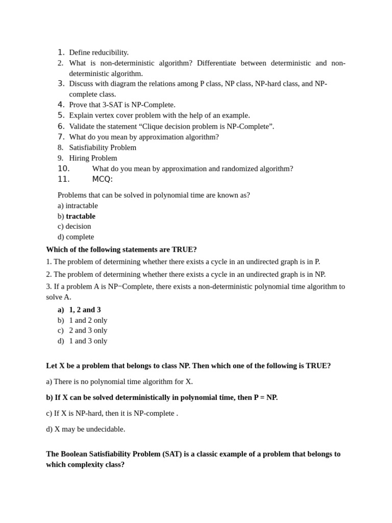 Important Questions From Module 5 and 6 | PDF