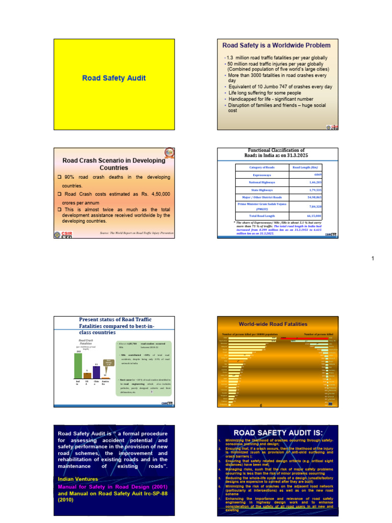 10 Road Safety Audit | PDF | Road | Road Traffic Safety