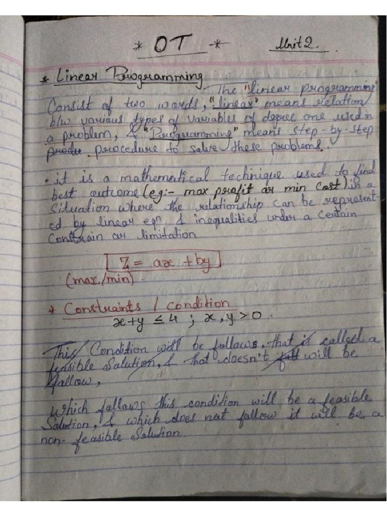 OT Notes | PDF