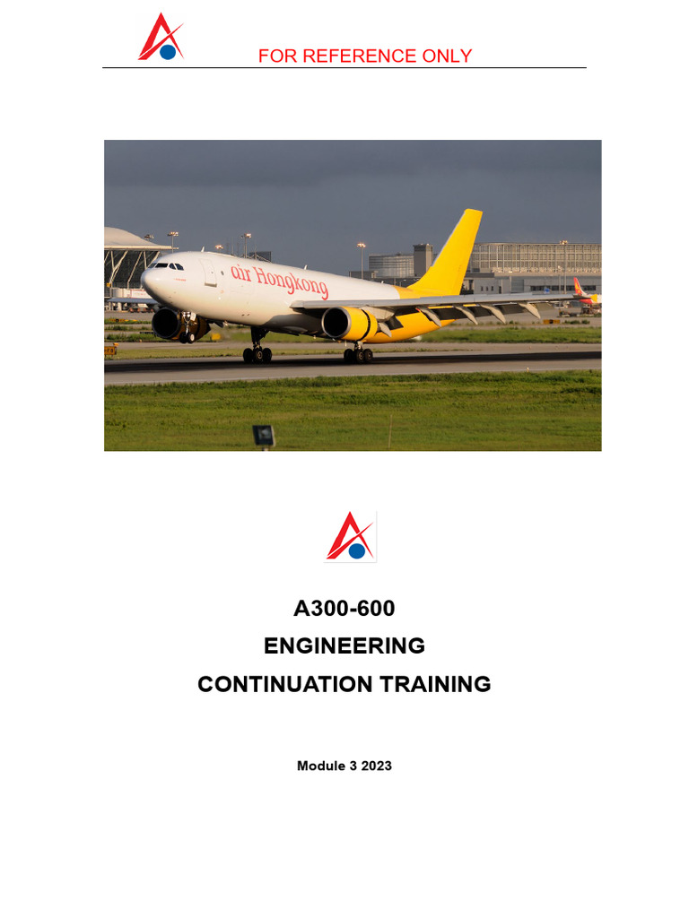 A300-600 M3 2023 | PDF | Landing Gear | Engines