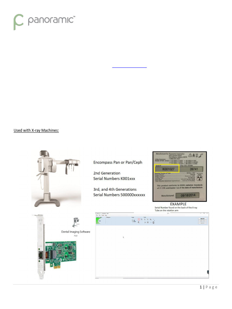 Dental Imaging Software Setup Guide | PDF | Windows 10 | 64 Bit Computing