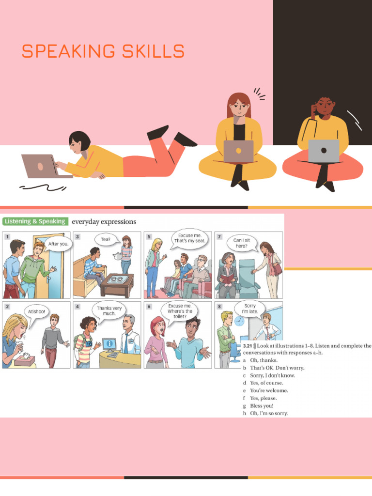 Speaking Skills | PDF