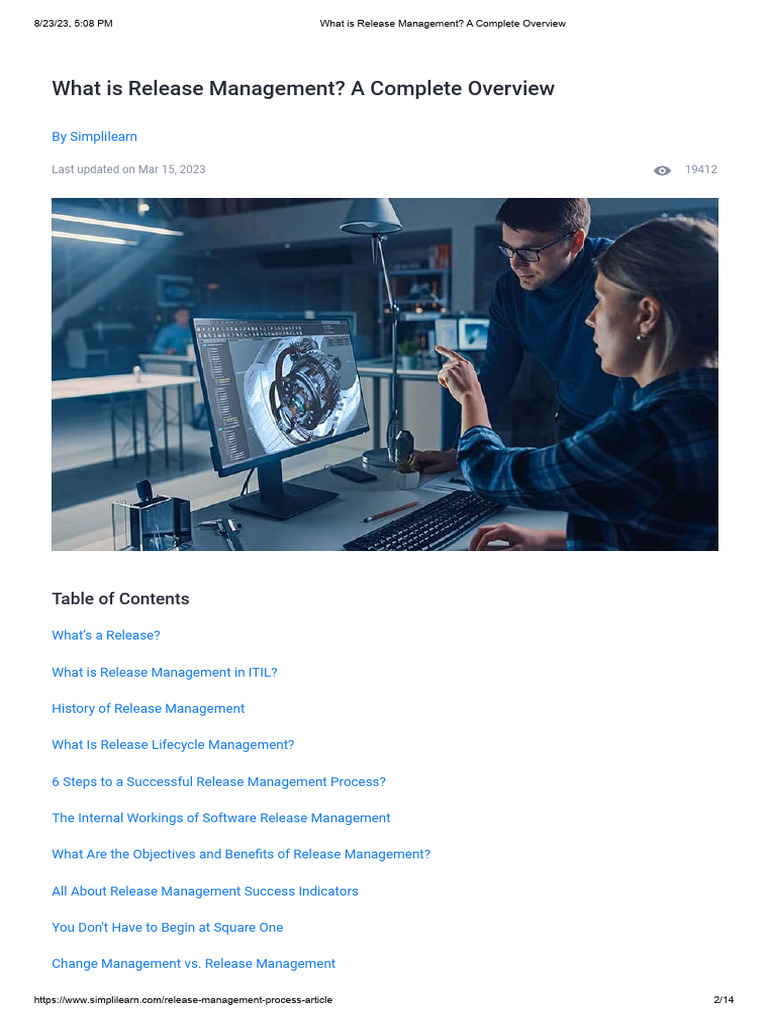 Understanding Release Management in IT | PDF | Software Release Life ...