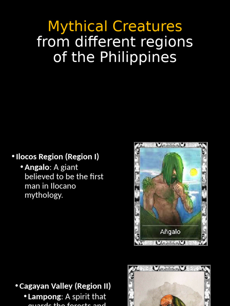 Philippine Mythical Creatures Guide | PDF | Folklore | Supernatural Legends