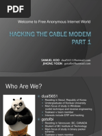Download Hacking the Cable Modem by jacprata SN97551221 doc pdf