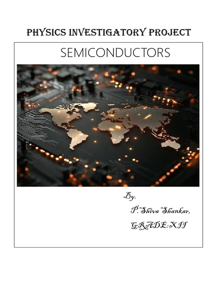 Understanding Semiconductors in Electronics | PDF | Semiconductors ...