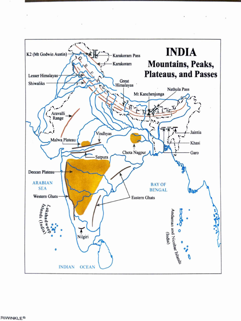 India Practice Map | PDF