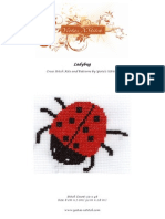 Free Cross Stitch Pattern - Ladybug