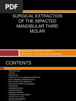 Download Surgical Extraction of the Impacted Mandibular Third Molar by Shalini Thakur SN97552947 doc pdf
