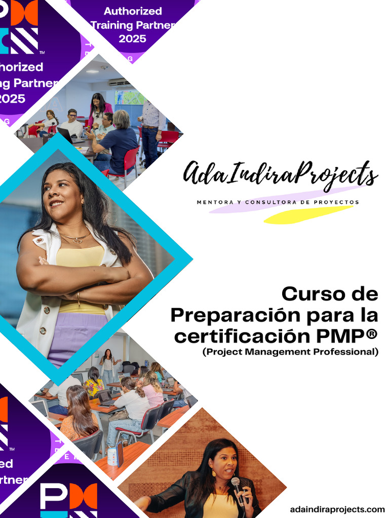 Adaindiraprojects Folleto PMP | PDF | Profesional en el manejo de ...