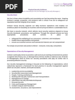 Sample Comprehensive Security Plan | PDF | Employment | Competence ...