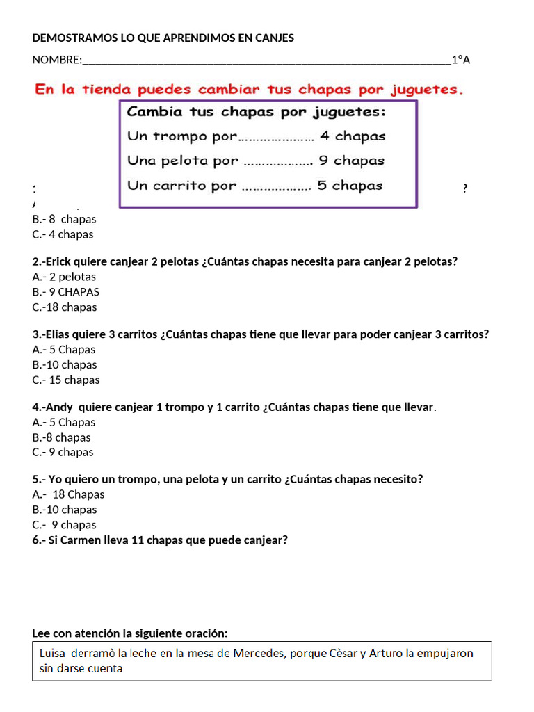 Canjes y Comprensión Lectora 1ºA | PDF | Aves | Ornitología