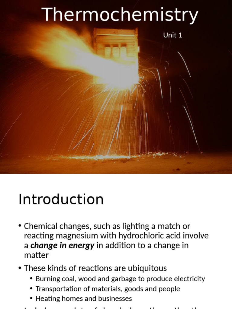 Understanding Thermochemistry Basics | PDF | Calorie | Heat