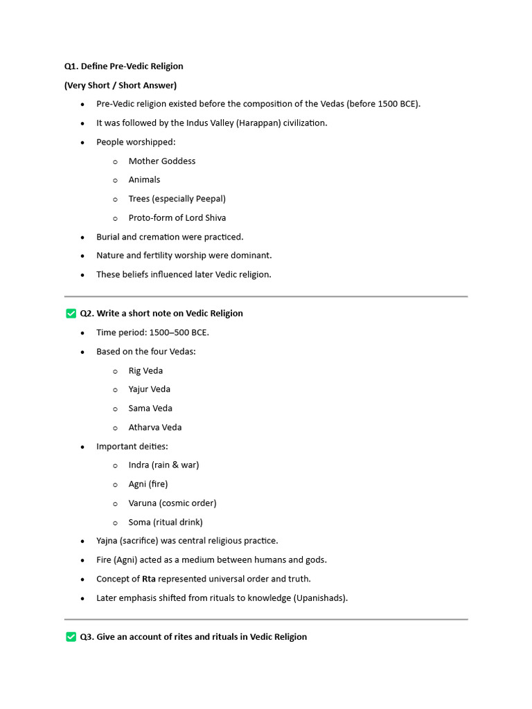 Overview of Indian Religions and Philosophies | PDF | Noble Eightfold ...