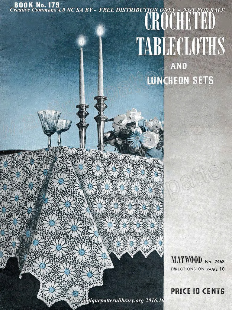 Crochet Patterns for Elegant Table Decor | PDF | Crochet | Textile Arts