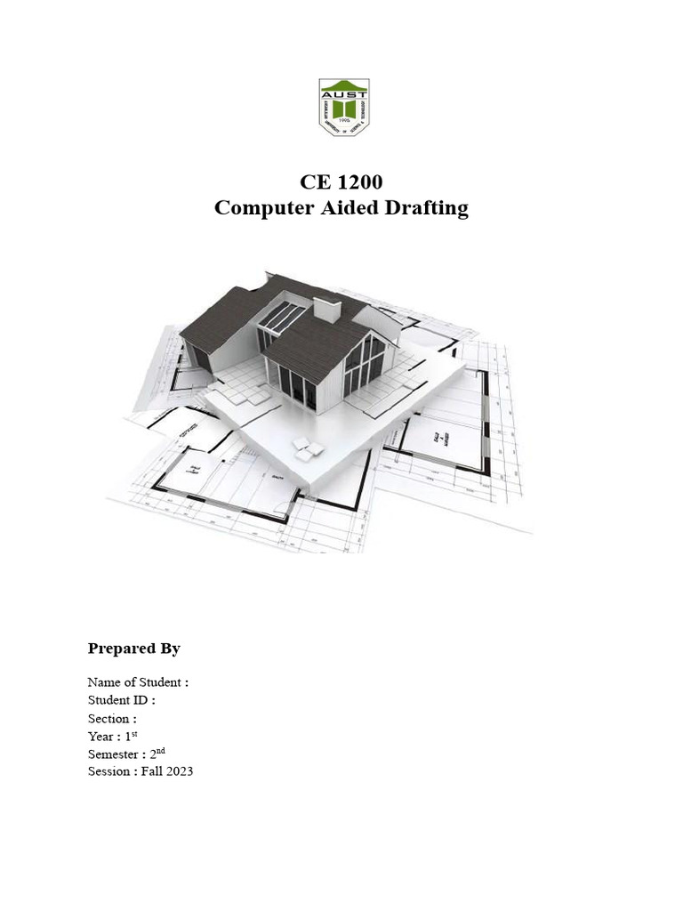 CE 1200 CAD Report Fall 2023 | PDF