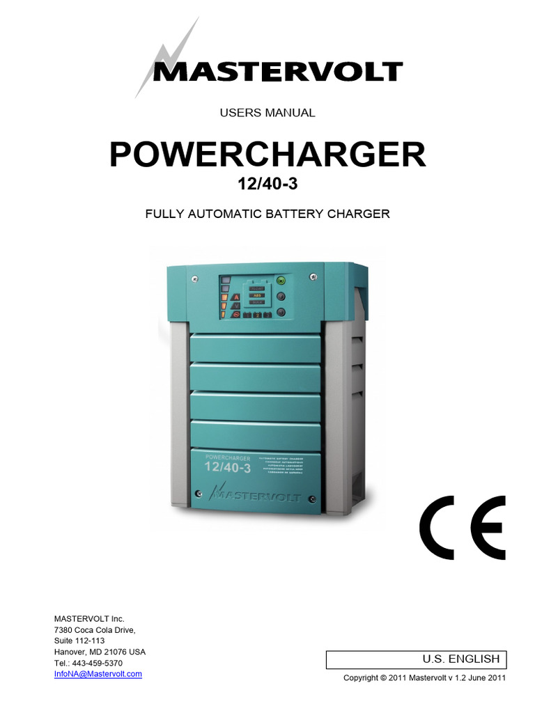 PowerCharger 12/40-3 User Manual | PDF | Battery Charger | Direct Current