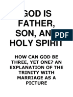 God Is Father, Son, and Holy Spirit