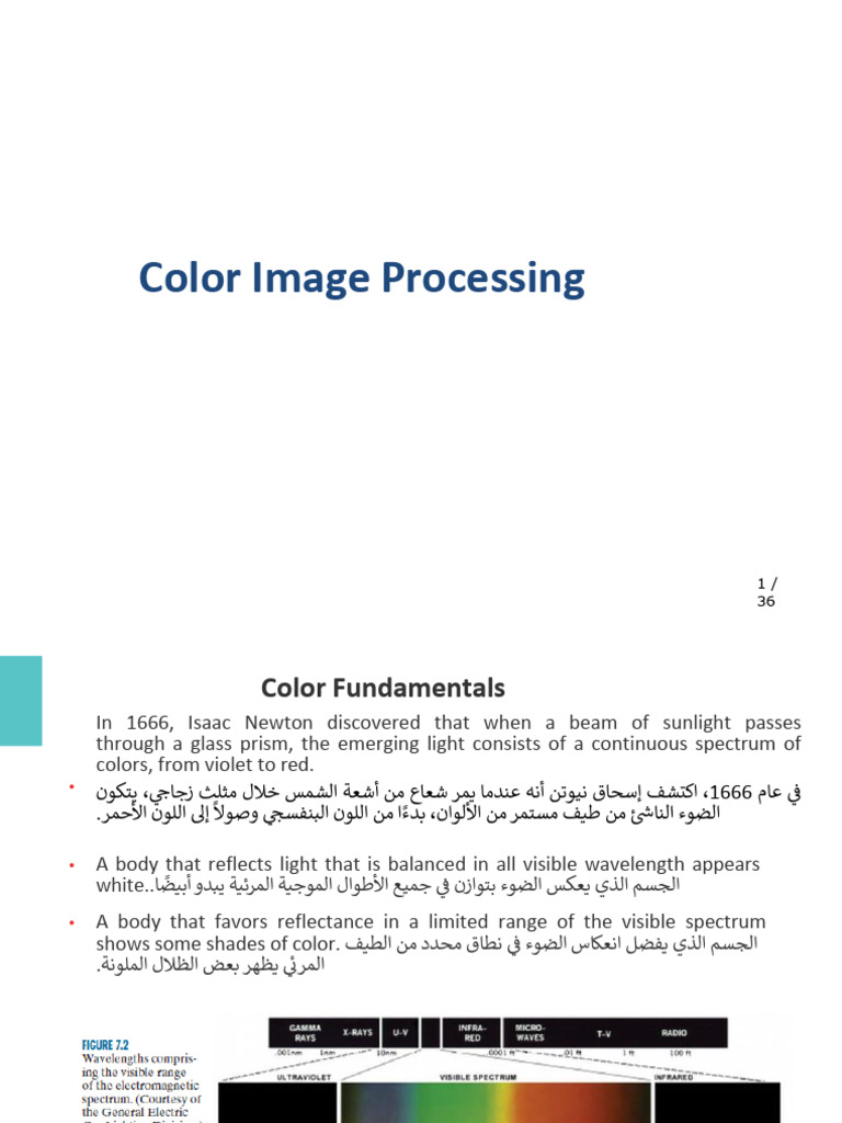 Color Image مترجم | PDF