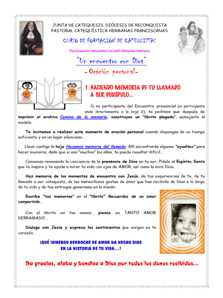 Un Encuentro Con Dios 1 | PDF | Oración | Amor