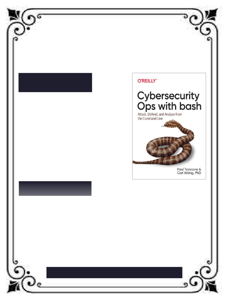 Cybersecurity Ops with bash Attack Defend and Analyze from the Command ...