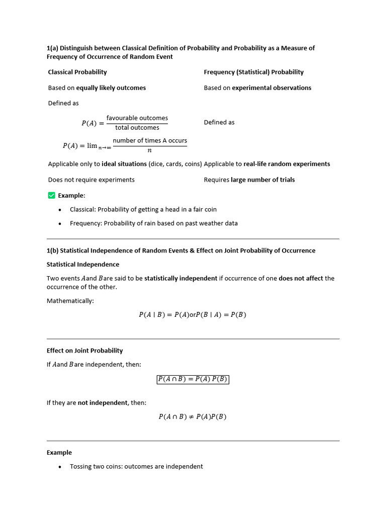Prob 25 | PDF | Probability | Random Variable