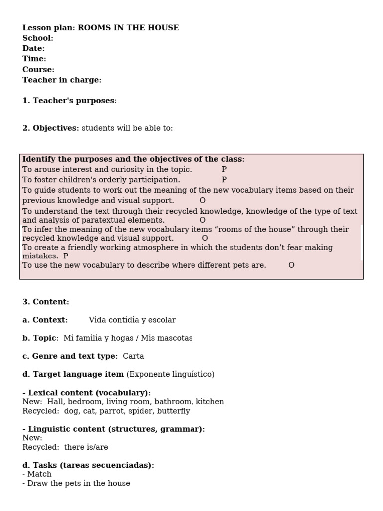 Plan1_ROOMS_CFPP2 | PDF | Cognitive Science | Human Communication