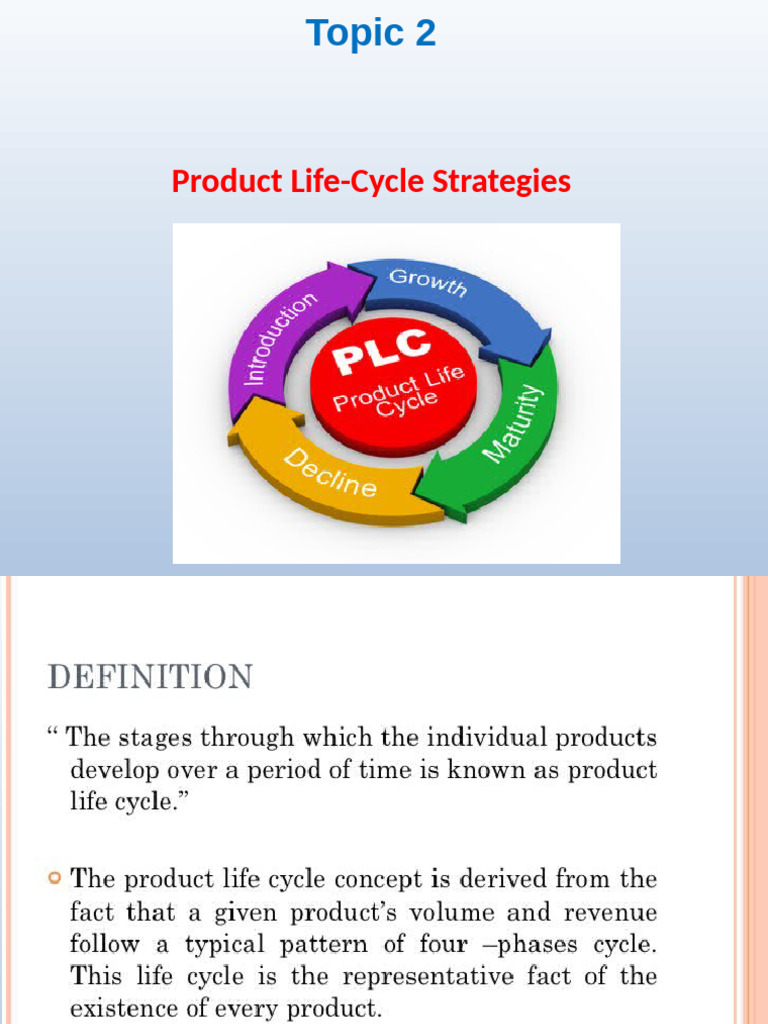 Product Life-Cycle Strategies Explained | PDF | Marketing | Brand