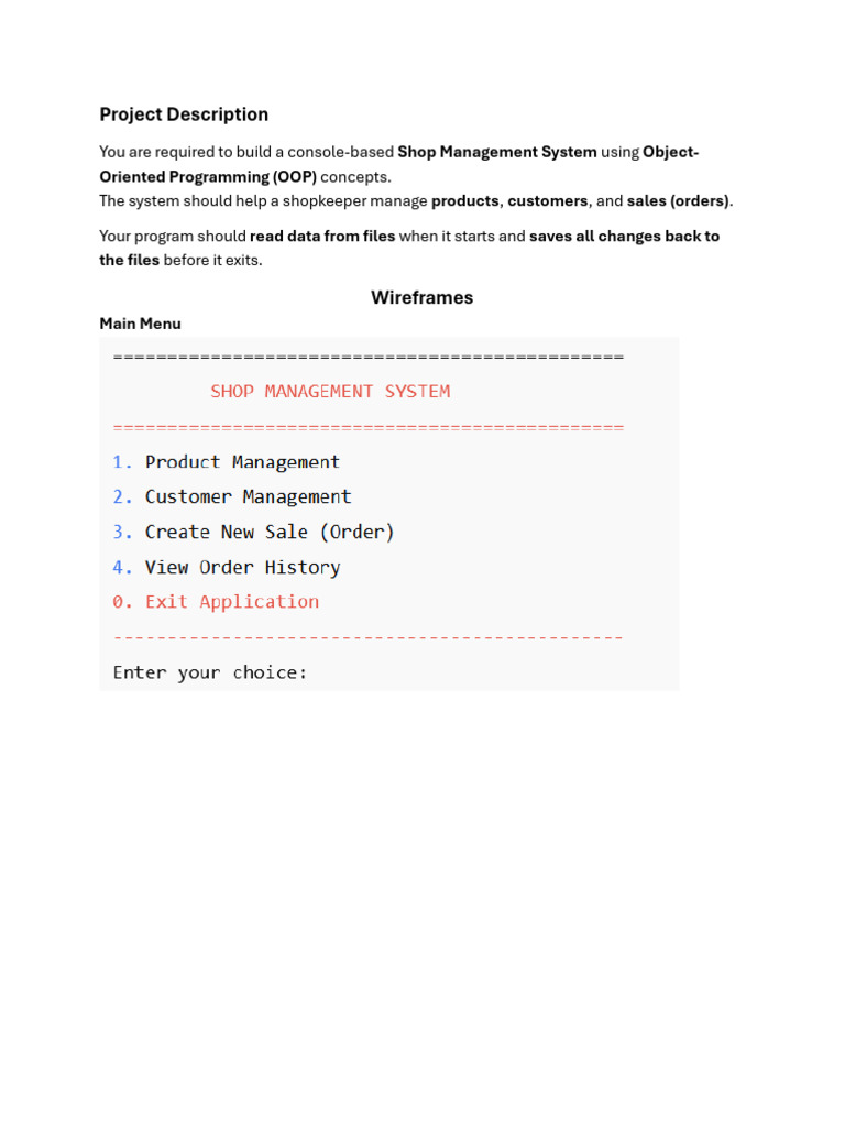 Week 4 Project | PDF | Class (Computer Programming) | Method (Computer ...