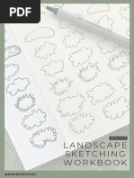 Landscape Drawing Practice Workbook | PDF | Drawing | Shape
