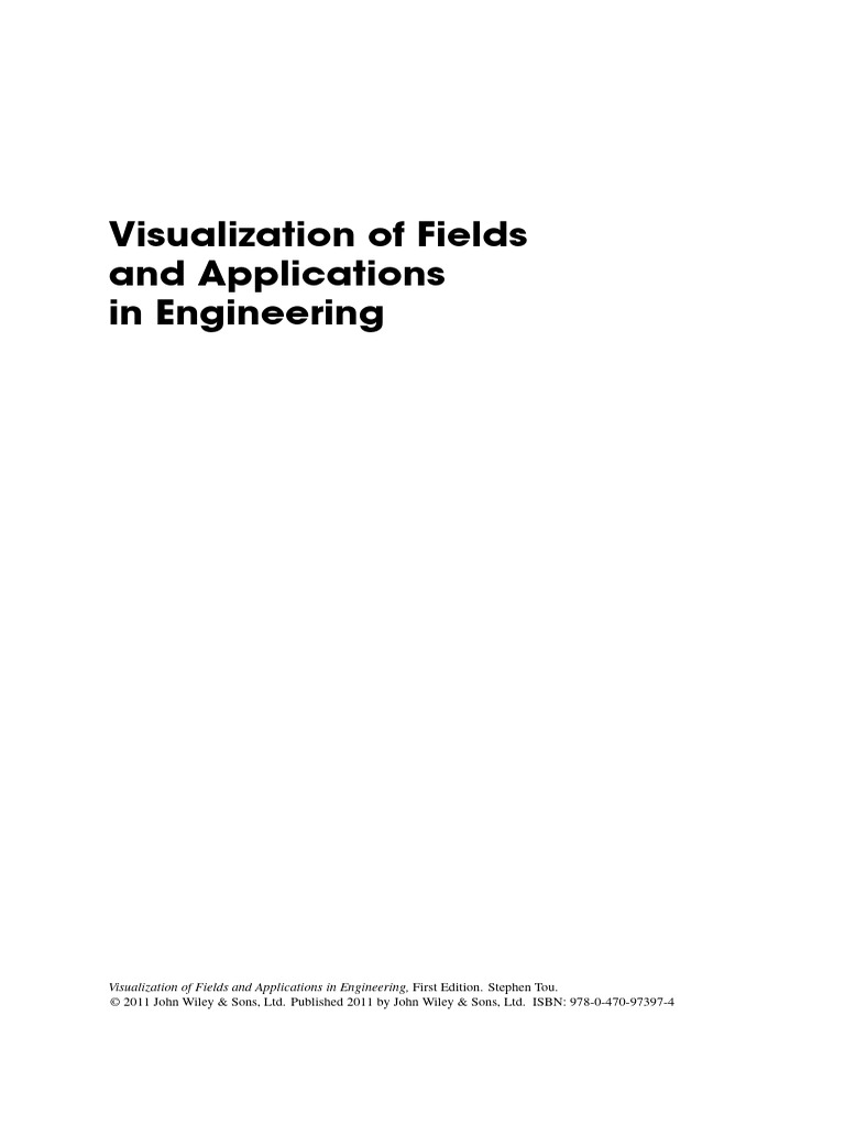 Engineering Field Visualization Techniques | PDF