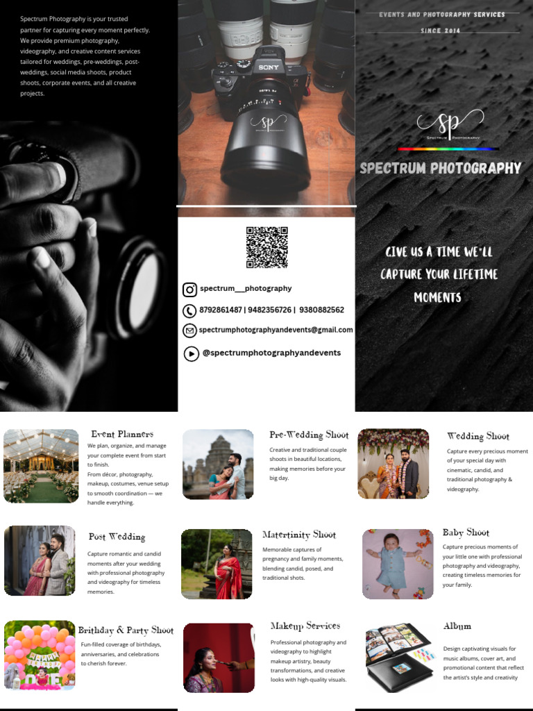 Spectrum Events and Photography - | PDF