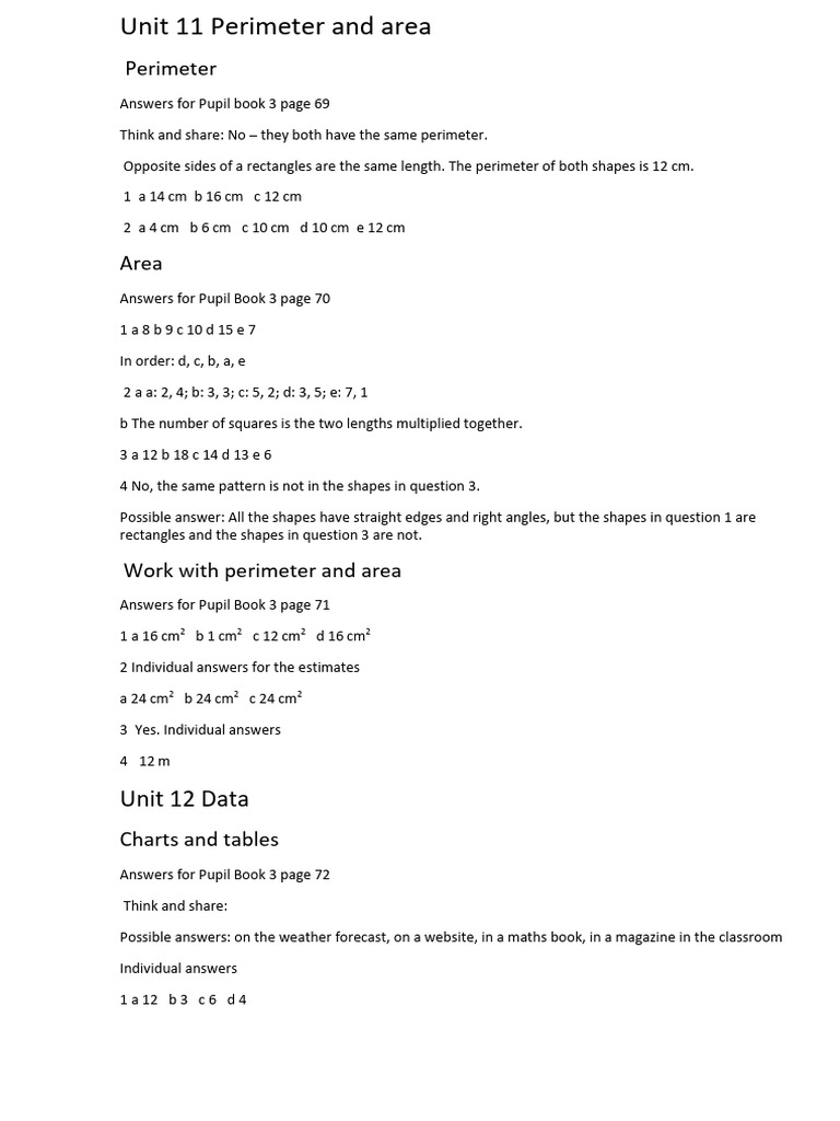 Grade 2 Notes | PDF | Area | Litre