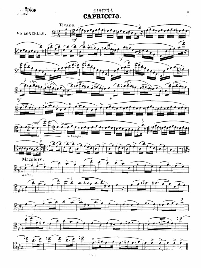 Cello Part | PDF