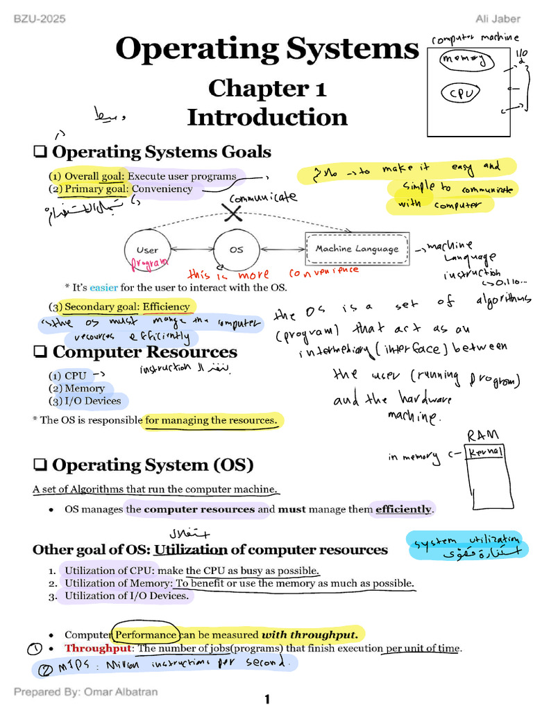OS Material PDF | PDF