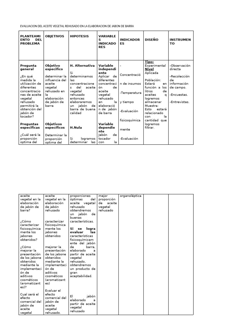Matriz de Consitencia | PDF