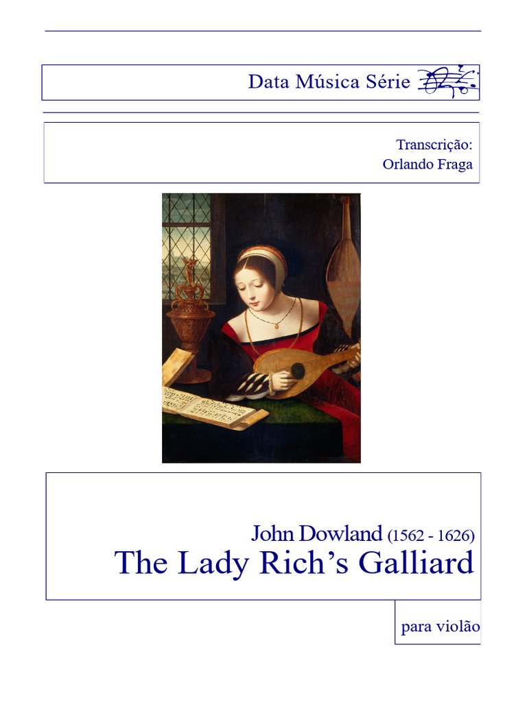 Galliard de Lady Rich par Dowland | PDF | Calligraphie latin | Collation