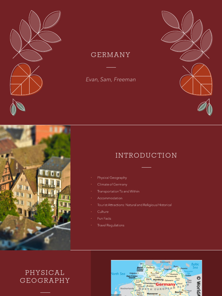 Explore Germany: Geography, Culture, and Travel | PDF | Germany | World ...