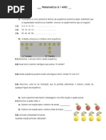 exercícios de 6º ano