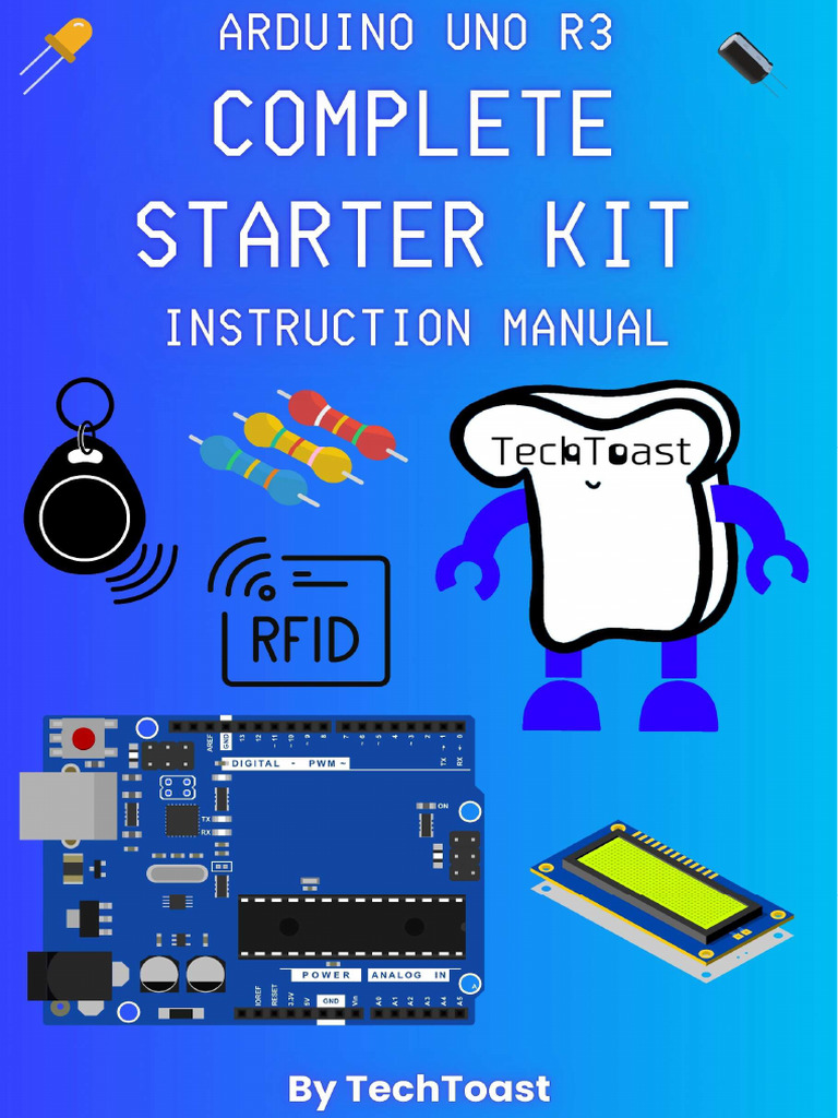 Arduino Uno R3 Starter Kit Guide | PDF | Arduino | Light Emitting Diode