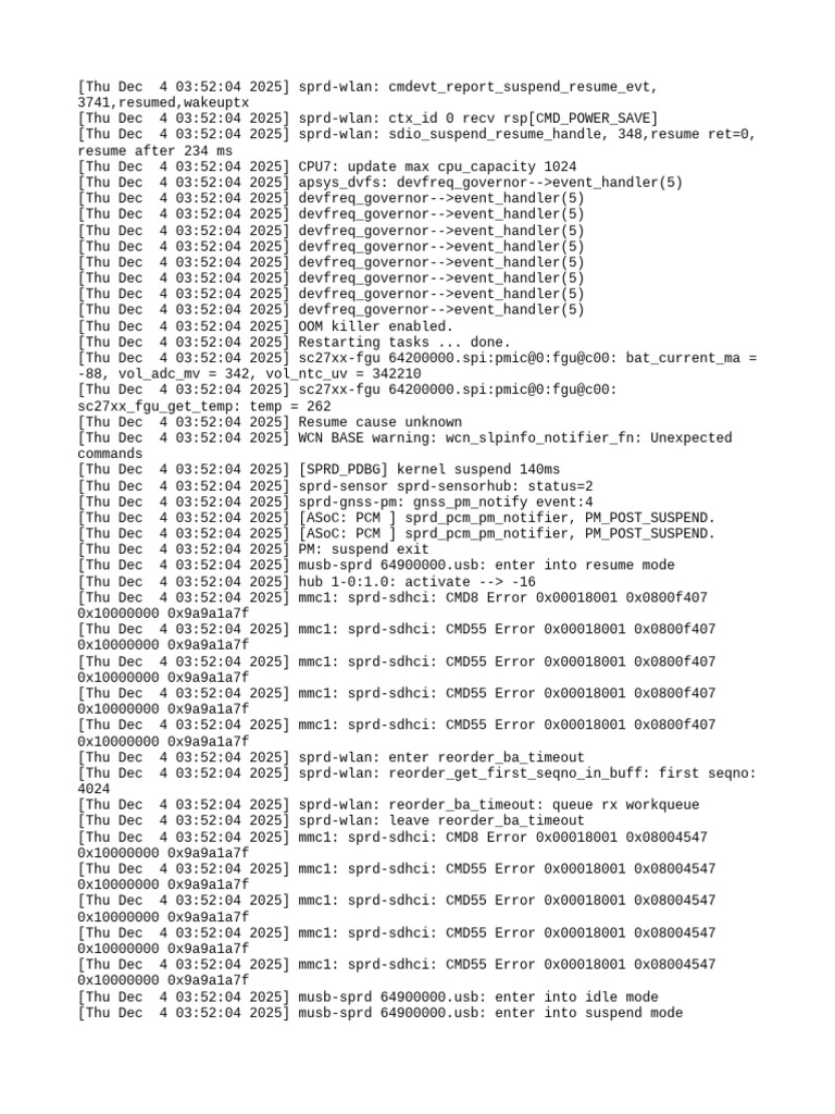 Standby Kernel Log 2025 1204 044237 | PDF