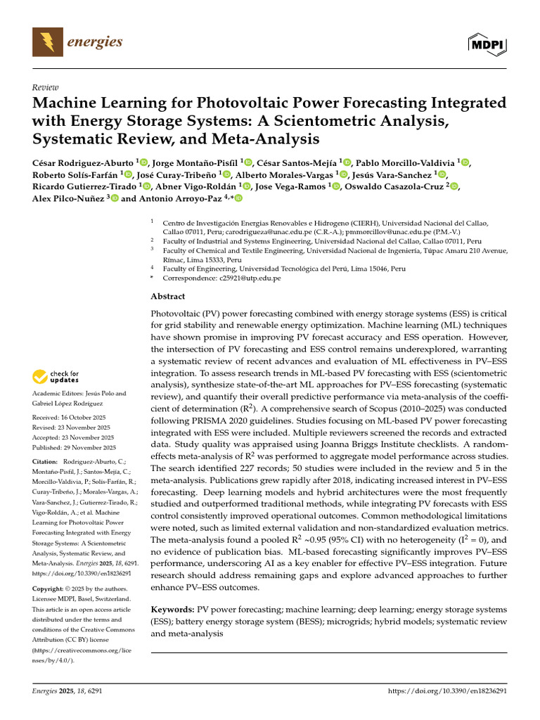 energies-18-06291 | PDF | Meta Analysis | Machine Learning