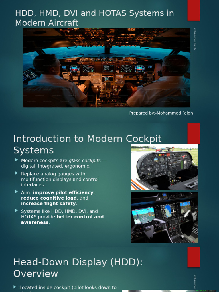 Modern Aircraft Cockpit Systems Overview | PDF | Cockpit | Aerospace