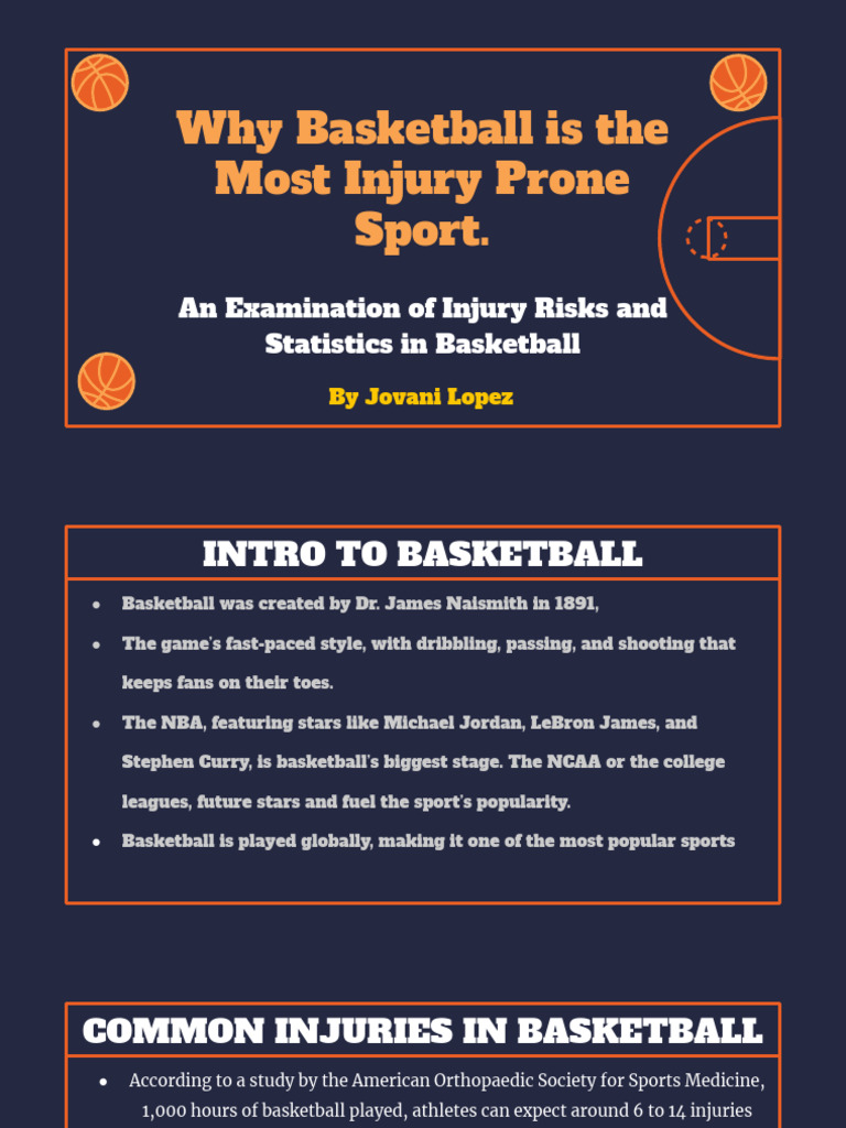 Basketball Injury Risks and Statistics | PDF | Musculoskeletal System ...